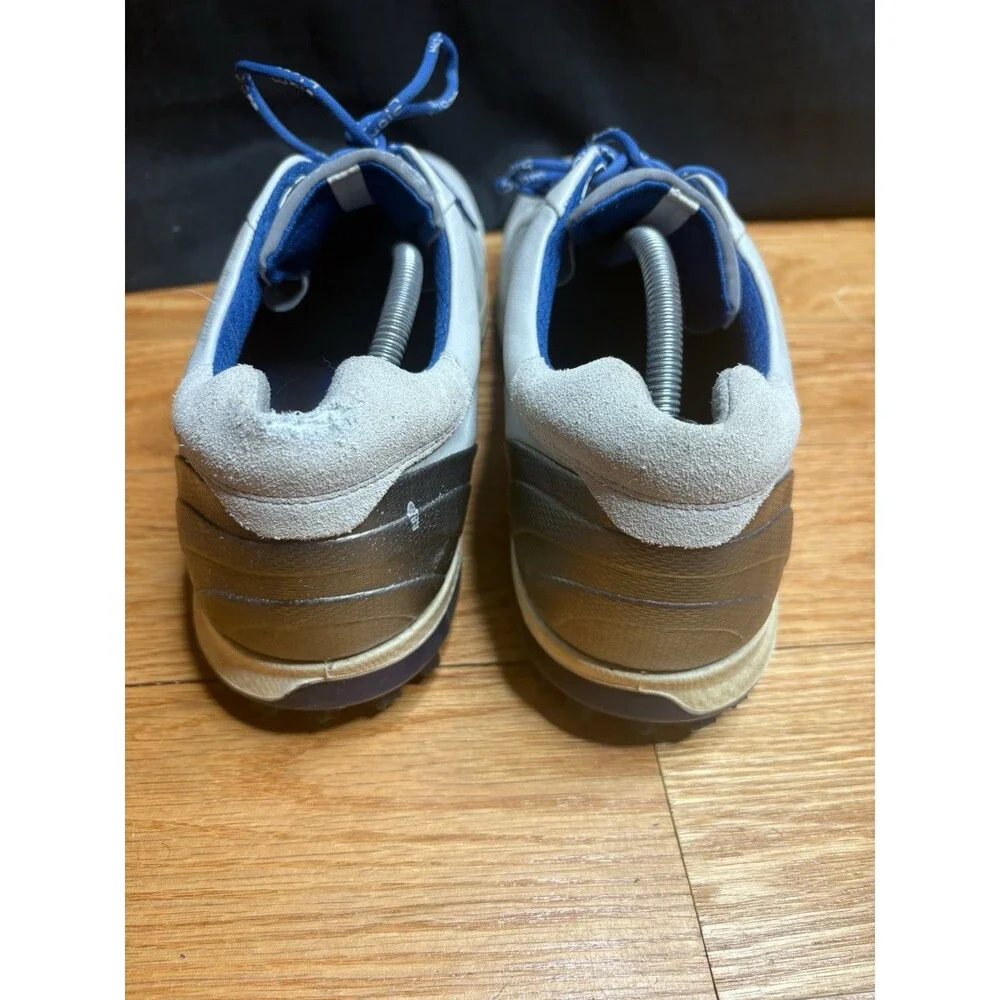 Ecco Biom Hybrid Golf Shoes Mens EU 47 US 13 Gray Yak Leather Spikeless Sneakers